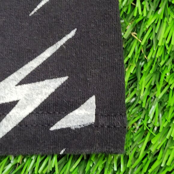 Lightning AOP Shirt 2XL 25x29 Black White - Picture 5 of 11